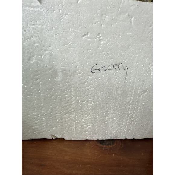 Vintage Christmas Village Yuletide Grocery Store Market - Picture 6 of 6